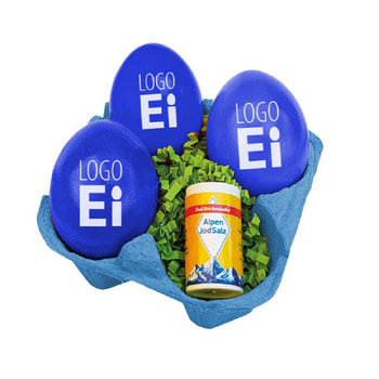 LogoEi 3er  +  Salz - Blau - Blau