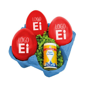 LogoEi 3er  +  Salz - Blau - Rot
