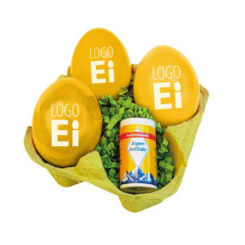 LogoEi 3er  +  Salz - Grün - Gelb