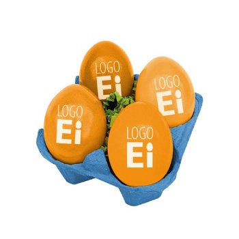 LogoEi 4er-Box - Blau - Orange
