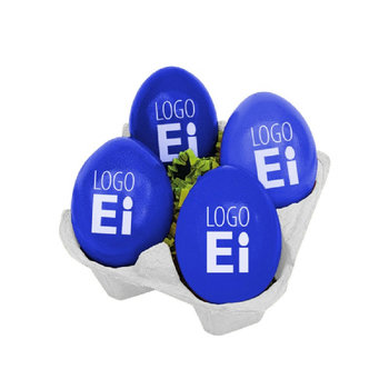 LogoEi 4er-Box - Weiß - Blau