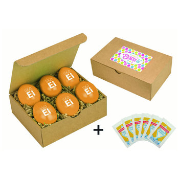 LogoEi 6er  Snack-Box - Gold