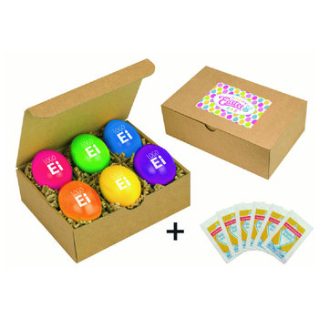 LogoEi 6er  Snack-Box - bunt sortiert