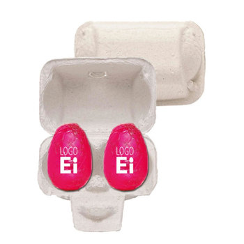 LogoEi Schoko Doppelpack - Pink