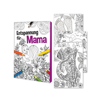 Malbuch - Entspannung für Mama