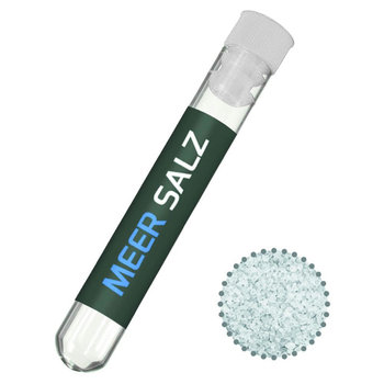 Meersalz, ca. 12g, Reagenzglas