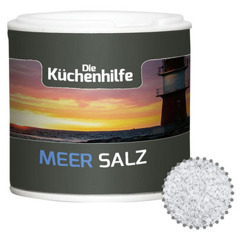 Meersalz, ca. 50g, Gewürzpappstreuer