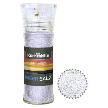 Meersalz, ca. 80g, transparente Gewürzmühle