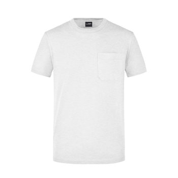 Men\'s Round-T Pocket-Klassisches T-Shirt mit Brusttasche