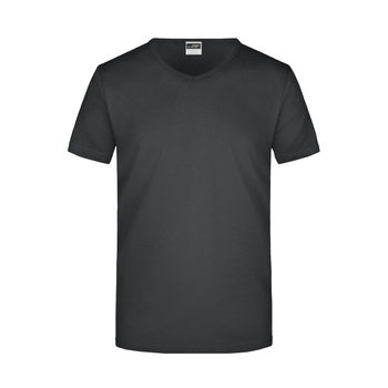 Men\'s Slim Fit V-T-Figurbetontes V-Neck-T-Shirt