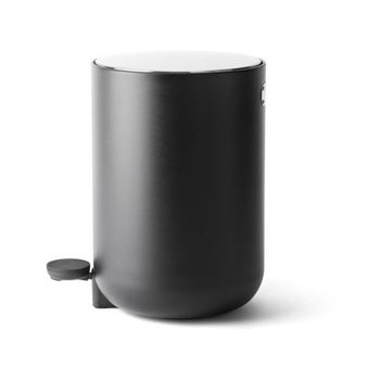 Menu Pedal Bin 7L Black Abfalleimer Bad