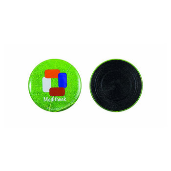 Metallbutton 56mm mit Magnet