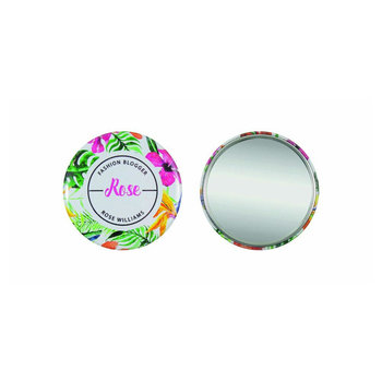 Metallbutton 56mm mit Spiegel