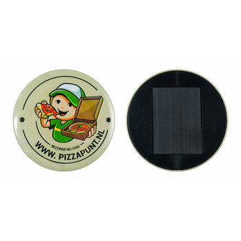 Metallbutton 75mm mit Magnet