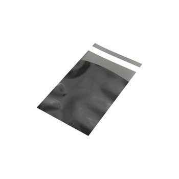 Metallic Envelope Black