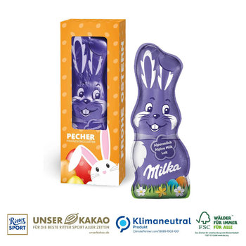 Milka Schmunzelhase, 45 g