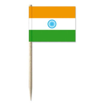 Minifahnen, Indien   