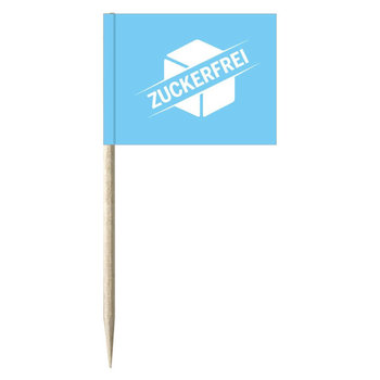 Minifahnen, ZUCKERFREI