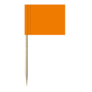 Minifahnen, orange   
