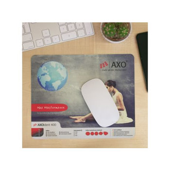 Mousepad AXOIdent 400, 24 x 19,5 cm rechteckig, 1 mm dick