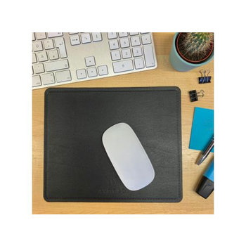 Mousepad AXONature 400, Farbe Schwarz, 24 x 19,5 cm rechteckig, 2 mm dick