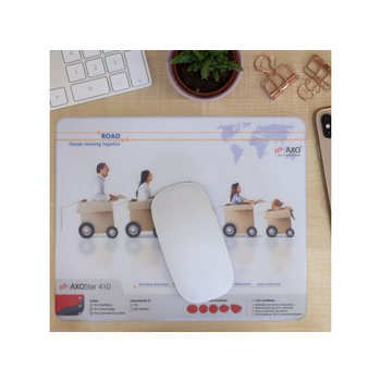 Mousepad AXOStar 410 Blueline, 24 x 19,5 cm rechteckig, 1,75 mm dick