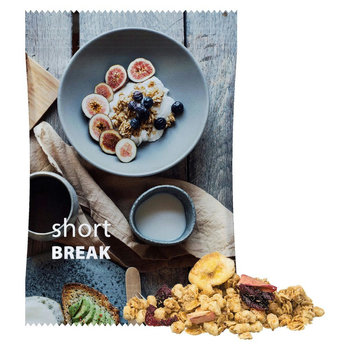 Müsli Knusper Früchte, ca. 60g, Maxi-Tüte