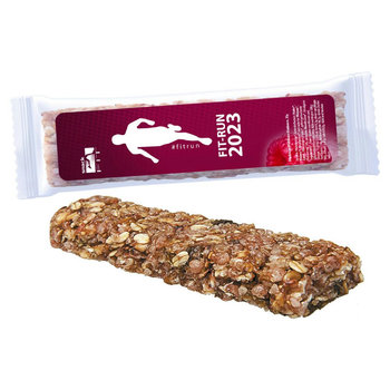 Müsliriegel Multikorn-Himbeere, 30g, Express Flowpack mit Etikett
