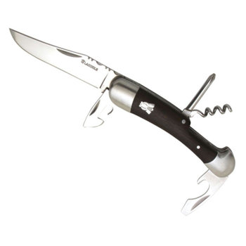 Multifunktionsmesser \'Laguiole\', schwarzes Staminaholz