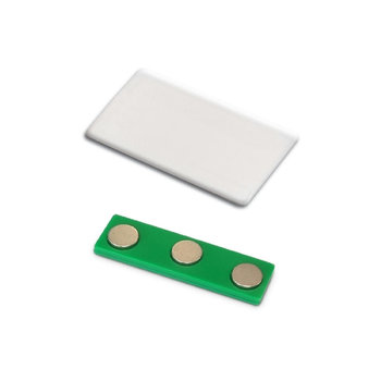 Namensschild mit Magnet 50x30mm