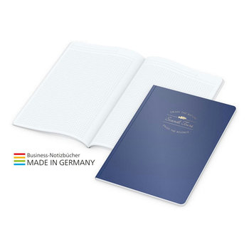 Notizbuch Copy-Book White bestseller inkl. Prägung