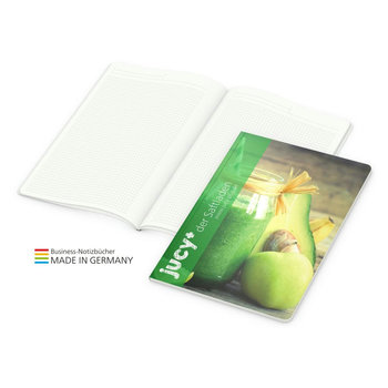 Notizbuch Copy-Book White green+blue