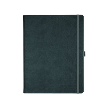 Notizbuch Style Large im Format 19x25cm, Inhalt blanco, Einband Slinky in der Farbe Dark Grey