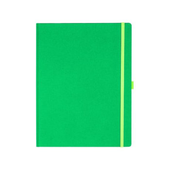 Notizbuch Style Large im Format 19x25cm, Inhalt kariert, Einband Fancy in der Farbe Laguna
