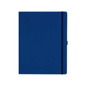 Notizbuch Style Large im Format 19x25cm, Inhalt kariert, Einband Fancy in der Farbe Royal Blue