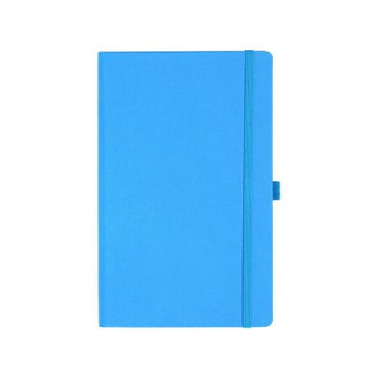 Notizbuch Style Medium im Format 13x21cm, Inhalt blanco, Einband Fancy in der Farbe China Blue