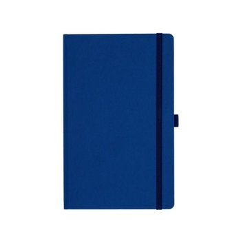 Notizbuch Style Medium im Format 13x21cm, Inhalt blanco, Einband Fancy in der Farbe Royal Blue