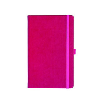 Notizbuch Style Medium im Format 13x21cm, Inhalt blanco, Einband Slinky in der Farbe Pink