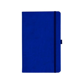 Notizbuch Style Medium im Format 13x21cm, Inhalt blanco, Einband Slinky in der Farbe Ultramarine