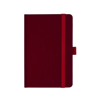 Notizbuch Style Small im Format 9x14cm, Inhalt blanco, Einband Fancy in der Farbe Ruby Red