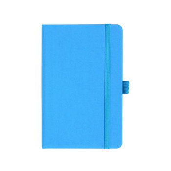 Notizbuch Style Small im Format 9x14cm, Inhalt kariert, Einband Fancy in der Farbe China Blue