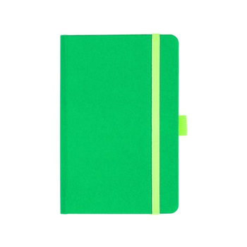 Notizbuch Style Small im Format 9x14cm, Inhalt kariert, Einband Fancy in der Farbe Laguna