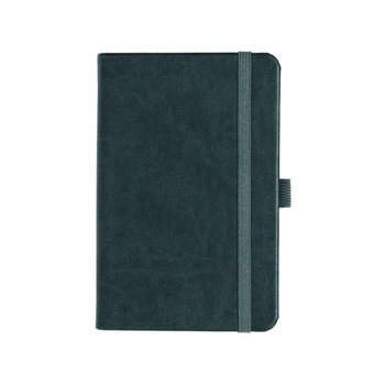 Notizbuch Style Small im Format 9x14cm, Inhalt kariert, Einband Slinky in der Farbe Dark Grey