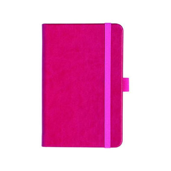 Notizbuch Style Small im Format 9x14cm, Inhalt kariert, Einband Slinky in der Farbe Pink