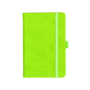 Notizbuch Style Small im Format 9x14cm, Inhalt liniert, Einband Slinky in der Farbe Lime