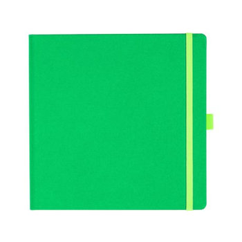 Notizbuch Style Square im Format 17,5x17,5cm, Inhalt blanco, Einband Fancy in der Farbe Laguna