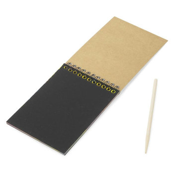 Notizbuch mit Rubbelblättern  GRAFI