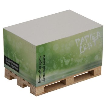 Palettenblock "Euro Green" 12 x 8 x 6 cm