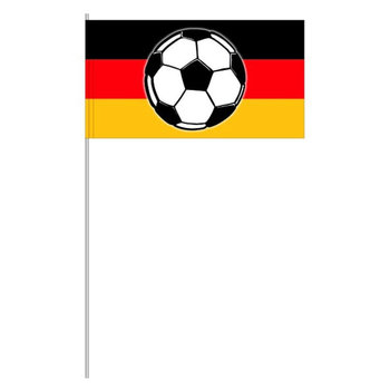 Papierfahnen, Deutschland/Ball