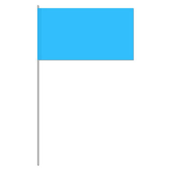 Papierfahnen, blau  